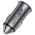 ACEFAST B16 95W Metal Car Charger Dual Port USB-A + USB-C Fast Charging Car Power Adapter Cigarette Lighter - Black